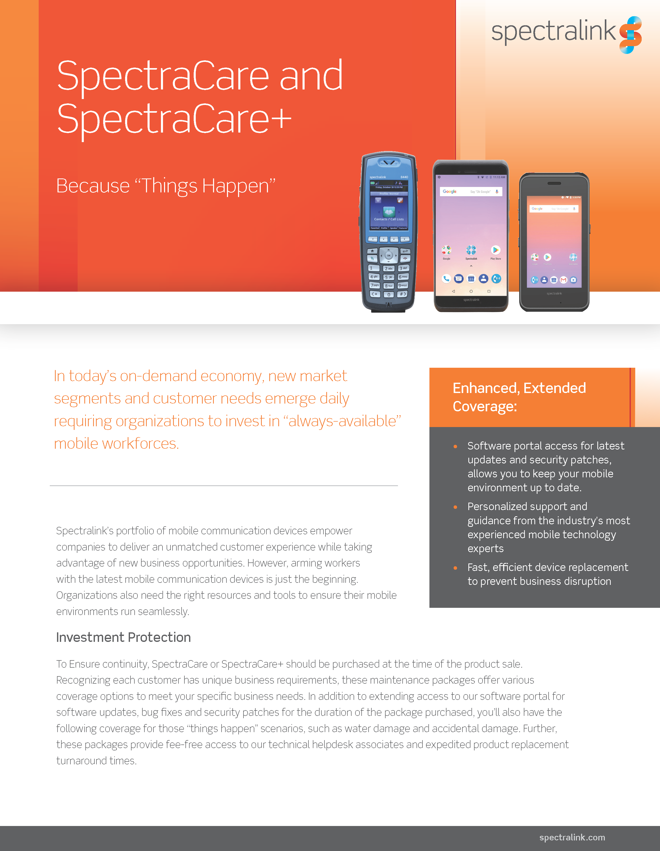 SpectraCare for Wi-Fi Handsets